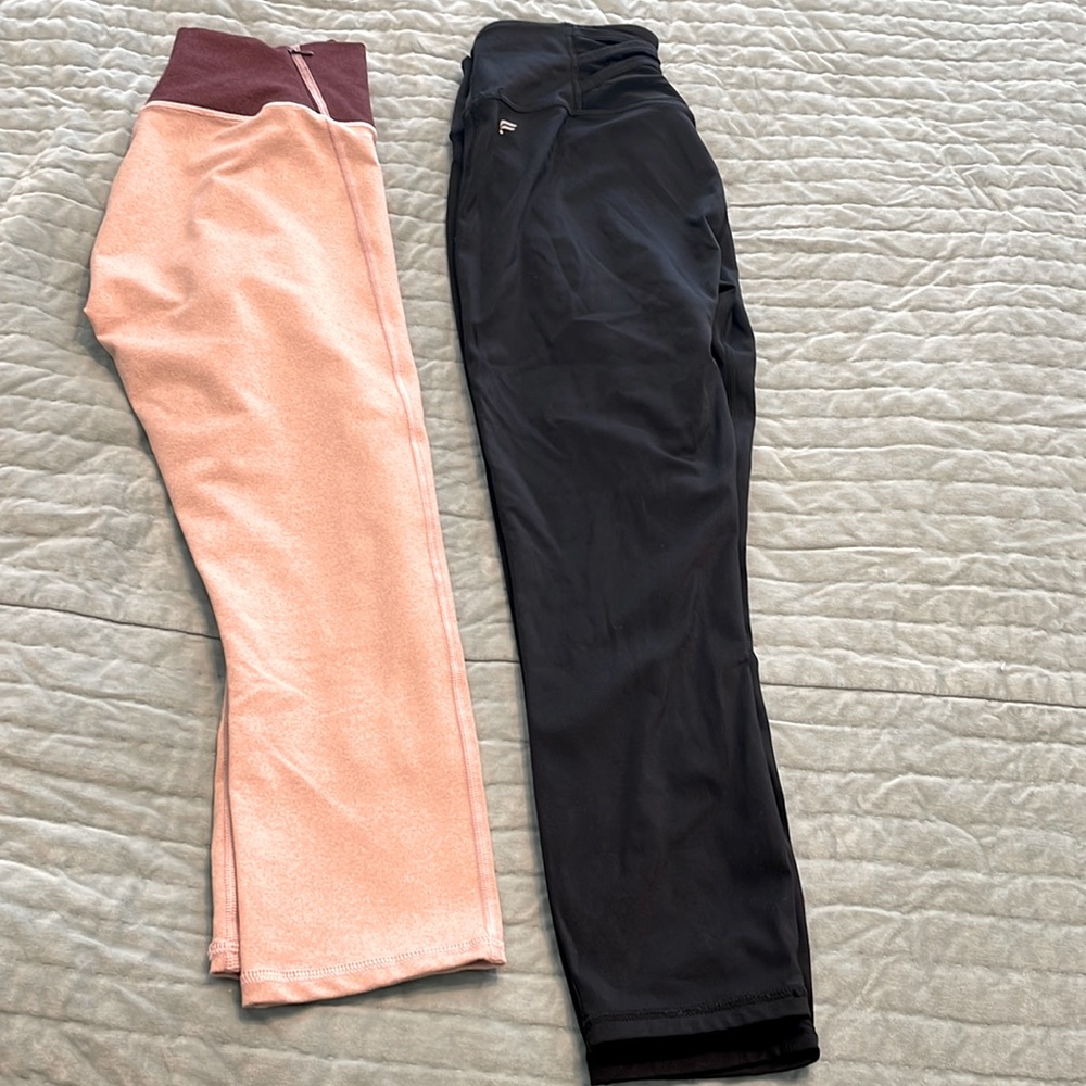 EUC Fabletics Leggings Crop Size Small